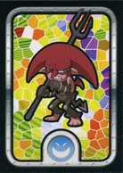 Yo-Kai Watch - Nr. 134 "TIMIDEVIL" Panini Series 2015 - Other & Unclassified