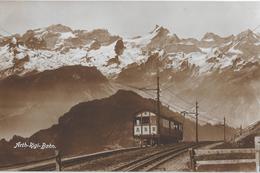 ARTH-RIGI-BAHN → Partie Rigi Kulm, Fotokarte Ca.1930 - Arth