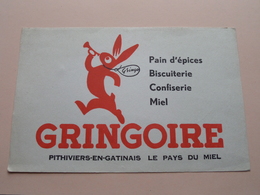 GRINGOIRE ( +/- 13,5 X 21 Cm. ) Buvard ( Voir Photo ) ! - G