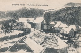 CPA - France - (68) Haut-Rhin - Goldbach - L'Eglise Bombardée - Other Municipalities