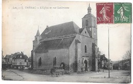 VAYRAC --Eglise Et Rue Cambronne - Vayrac