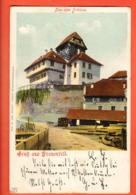 TRG-10 Gruss Aus Frauenfeld  Das Alte Schloss. Stempel Frauenfeld 1901, Briefmarke Fehlt. - Frauenfeld