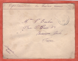 SOUDAN LETTRE FRANCHISE MILITAIRE DE 1902 POUR BESANCON - Storia Postale