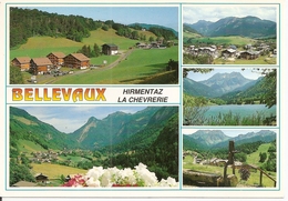 74. CPM. Haute Savoie. Bellevaux. Hirmentaz. La Chevrerie (5 Vues) - Bellevaux