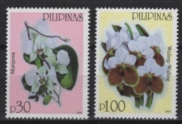 Pilipinas - Philippines (2003) Yv. 2807/08  /   Flowers - Fleurs - Flora  - Flores - Orchids - Orquidea - Orchidee