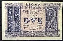 1939 - 2 LIRE FIOR DI STAMPA - Italië – 2 Lire