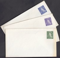 Canada 1961 / Postal Stationery / 3, 4, 5 C / Queen Elizabeth II - 1953-.... Reign Of Elizabeth II