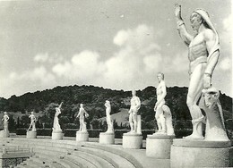 ROME - ROMA  - FORO MUSSOLINI - STADIO DEL MARMI - PICCOLO DENTELLATO FOTO 8.5 X 6.5 - Stadiums & Sporting Infrastructures