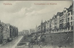 Germany - Flensburg. Toosbuystrasse Und Burgfried.  S-4520 - Flensburg