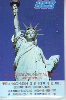 Telecarte JAPON (830) Statue De La Liberte * New York USA * PHONECARD JAPAN * STATUE OF LIBERTY * - Paysages