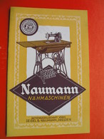 Naumann Nahmaschinen(sewing Machine).SEIDEL&NAUMANN,DRESDEN - Gebührenstempel, Impoststempel