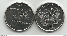 Ghana 10 Pesewas 2016. UNC - Ghana