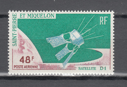 Saint Pierre Et Miquelon SPM 1966,1V ,aerospace,ruimtevaart,luft Und Raumfahrt,de L'aérospatial,MNH/Postfris(A3605) - Noord-Amerika