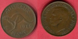 1 PENNY 1949  ( KM 43) TB+ 2 - Penny