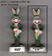 Lot 2 Fèves Brillantes - BUGS BUNNY ET SES AMIS 1994 Alcara &1996 - Cartoons