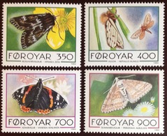 Faroe Islands 1993 Butterflies MNH - Butterflies