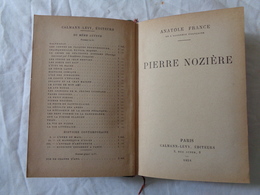 LIBRO D'EPOCA 1926 - ANATOLE FRANCE DE L'ACADEMIE FRANCAISE (PIERRE NOZIERE) - LEGGI - Recht Und Wirtschaft