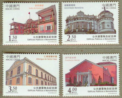 Macau/Macao 2011 Public Buildings And Monuments Stamps 4v MNH - Nuevos