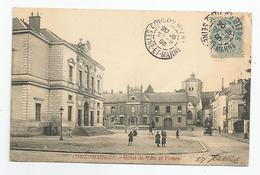 77 Coulommiers Hotel De Ville Et Postes 1905 - Coulommiers