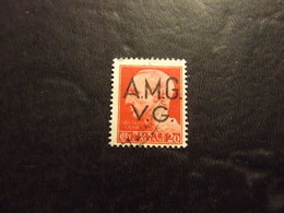 AMG-VG 1945 IMPERIALE 20 C USATO Senza Fasci - Usati