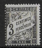 DUVAL - TAXE YVERT N°12 * MH - CHARNIERE ASSEZ LARGE - COTE = 90 EUR. - - 1859-1959 Neufs