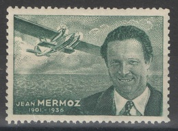 Vignette ** - Aviation - Jean Mermoz 1901-1936 - Aviazione