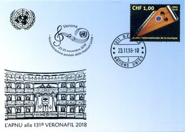 ONU Genève 2018 - Blue Card Veronafil 23-25 Novembre 2018 - Cartes-maximum