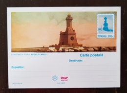 ROUMANIE, Phare, Phares, Faro, Lighthouse. Entier Postal Neuf Emis En 1996 (phare De CONSTANTA) Carte - Vuurtorens