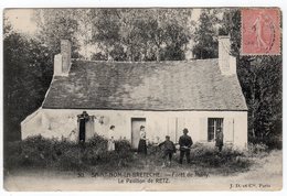 78-Saint-Nom-la Bretèche-Forêt De Marly-Le Pavillon De RETZ- CPA Animée- Scans Recto-verso - St. Nom La Breteche