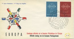 BELGIO - FDC 1959 - EUROPA UNITA - CEPT - 1951-1960