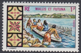 Wallis And Futuna 1969 - Scenes Of Everyday Life: Canoe - Mi 220 ** MNH - Nuevos