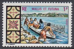 Wallis And Futuna 1969 - Scenes Of Everyday Life: Canoe - Mi 220 ** MNH - Nuevos