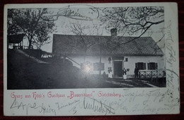 GLEICHENBERG 1904. GRUSS AUS HÖDI'S GASTHAUS "BAUERNHANSL", VESELINOVIĆ VINKOVCI - Bad Gleichenberg