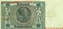 °°° 10 Reichsmark °°° - 10 Mark