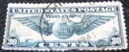 United States 1939 Airmail Winged Globe 30c - Used - 1a. 1918-1940 Afgestempeld