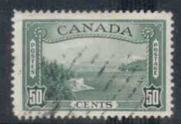 Canada 1937 KGVI Pictorial, 50c Vancouver Harbour FU - Other & Unclassified