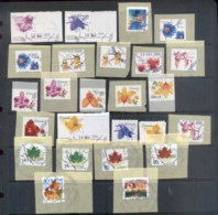 Canada 2003 On Pictorials Asst, Flowers. Maple Leaf CTO - Altri & Non Classificati