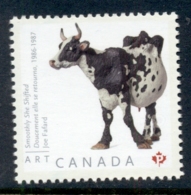 Canada 2012 Art By Joe Fafard, Cow MUH - Andere & Zonder Classificatie