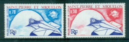 St Pierre & Miquelon 1974 UPU Centenary, Birds MUH - Zonder Classificatie