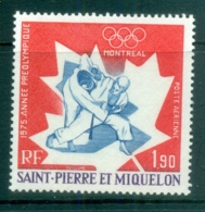 St Pierre & Miquelon 1975 Judo MUH - Non Classificati