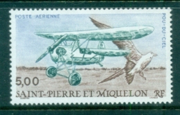 St Pierre & Miquelon 1990 Aircraft, Bird MUH - Zonder Classificatie