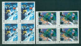UN Vienna 1988 Health In Sports Blk 4 MUH Lot41018 - Unused Stamps