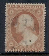 USA 1857-61 Sc#26 3c Washington FU - Altri & Non Classificati