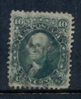 USA 1861-62 Sc#68 10c Washington FU - Altri & Non Classificati