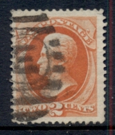 USA 1875-79 Sc#178 Or 183 2c Jackson Vermillion FU - Andere & Zonder Classificatie