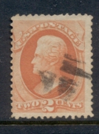 USA 1875-79 Sc#178 Or 183 2c Jackson Vermillion FU - Autres & Non Classés