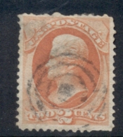 USA 1875-79 Sc#178 Or 183 2c Jackson Vermillion FU - Andere & Zonder Classificatie