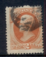 USA 1875-79 Sc#178 Or 183 2c Jackson Vermillion FU - Altri & Non Classificati
