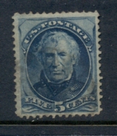 USA 1879 Sc#185 5c Zachary Taylor, Large Banknote FU - Sonstige & Ohne Zuordnung