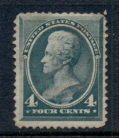 USA 1883 Sc#211 4c Jackson Blue Green FU - Other & Unclassified